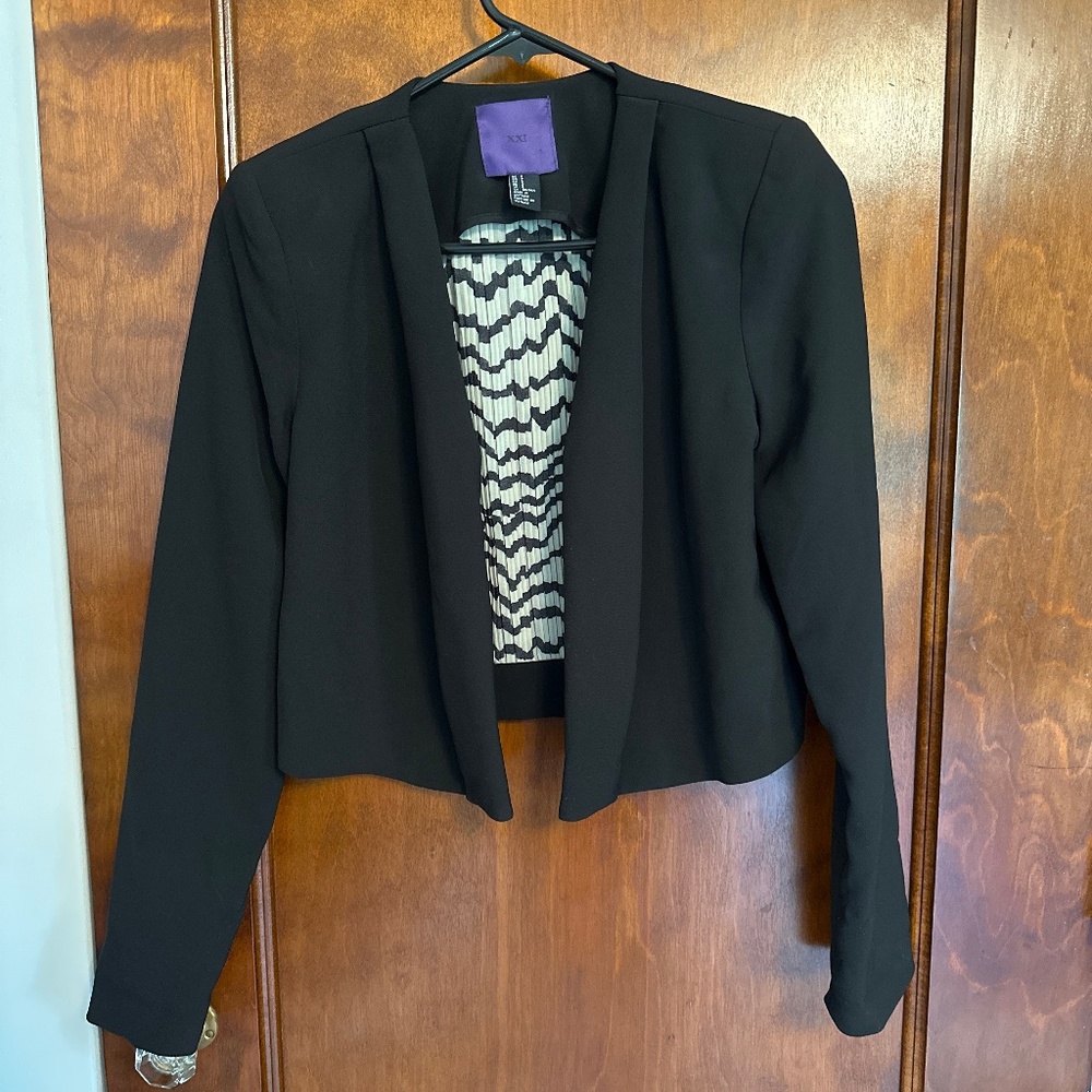 Cropped blazer
